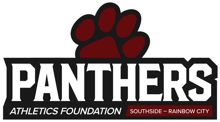 Panthers Athletics Foundation primary logo for Southside and Rainbow City