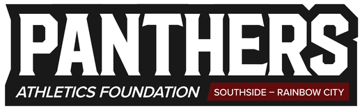 Panthers Athletics Foundation logo for Southside and Rainbow City
